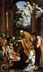Ostatni sakrament św. Hieronima, 1614